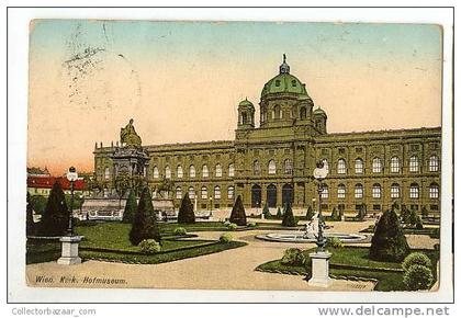 VINTAGE  POSTCARD ca1900 AUSTRIA VIENA WIEN HOFMUSEUM