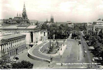 72766547 Wien Ringstrasse Parlament Rathaus Burgtheater