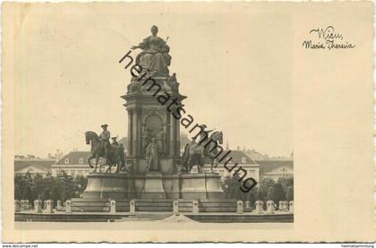 Wien - Maria Theresia - Postkartenverlag Donauland Wien gel. 1932