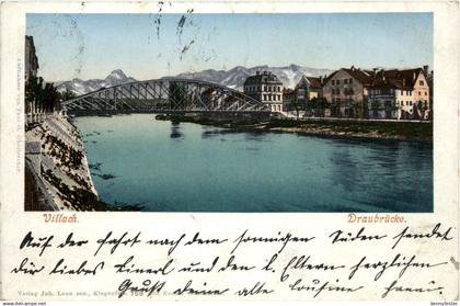 Villach/Kärnten - Villach, Draubrücke