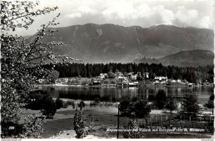 Villach/Kärnten - Villach, Magdaleneufer bei Villach mit Gerlitzen