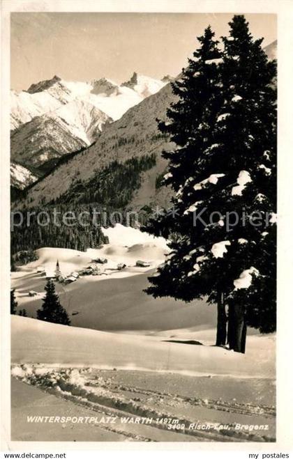 43077248 Warth Vorarlberg Winteridyll Warth