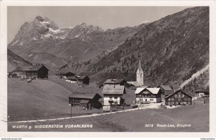 AUSTRIA - Warth g. Widderstein Voralberg - Foto Postkarte 1948