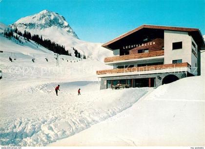 73027376 Warth Vorarlberg Hotel Pension Lechtalblick Winter Warth