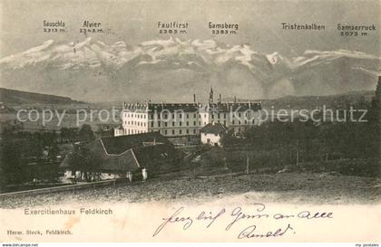 Feldkirch Vorarlberg Exercitienhaus Feldkirch Panorama