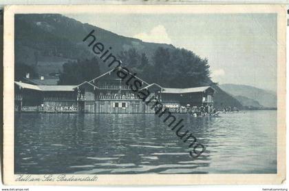 Zell am See - Badeanstalt - Verlag Karl Haidinger Zell am See 1924