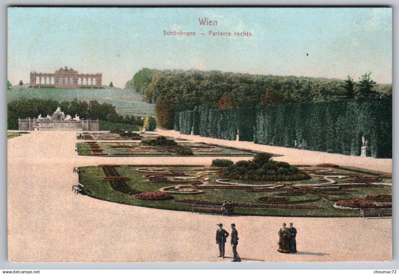 Autriche 005, Vienne Wien, Château de Schönbrunn, Parterre rechts.