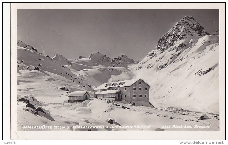 Autriche - Galtür - Jamtalhütte - Postmarked 1936