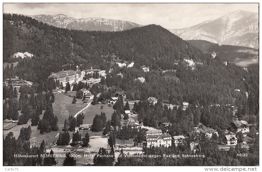 Autriche - Semmering - Hotel Panhans