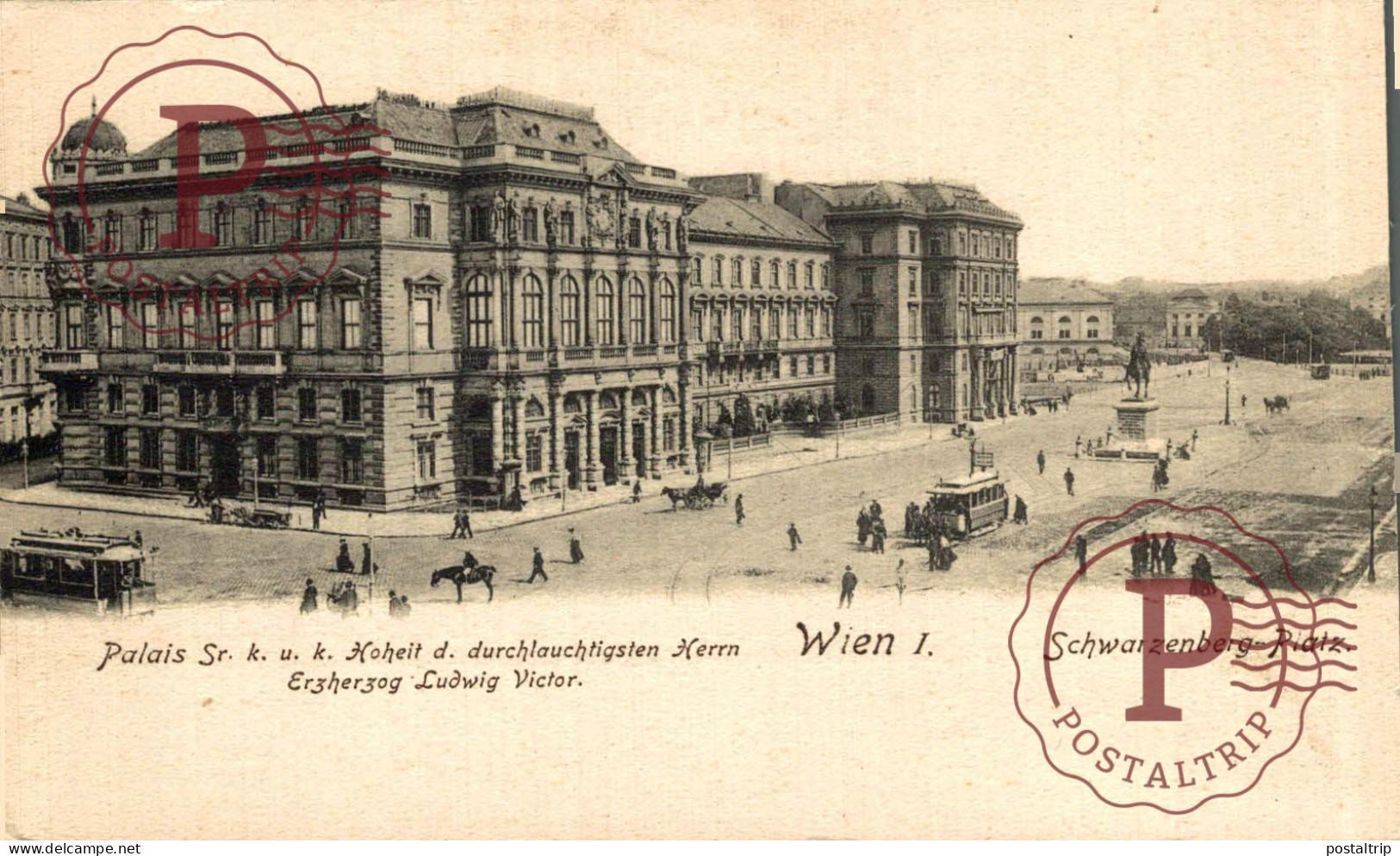 Autriche - Wien Vienne -  PALAIS SCHWARZENBERG PLATZ