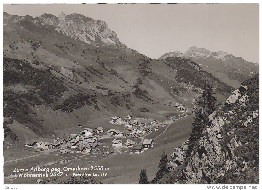 Autriche - Zürs am Arlberg geg. Omeshorn u. Mohnenfluh