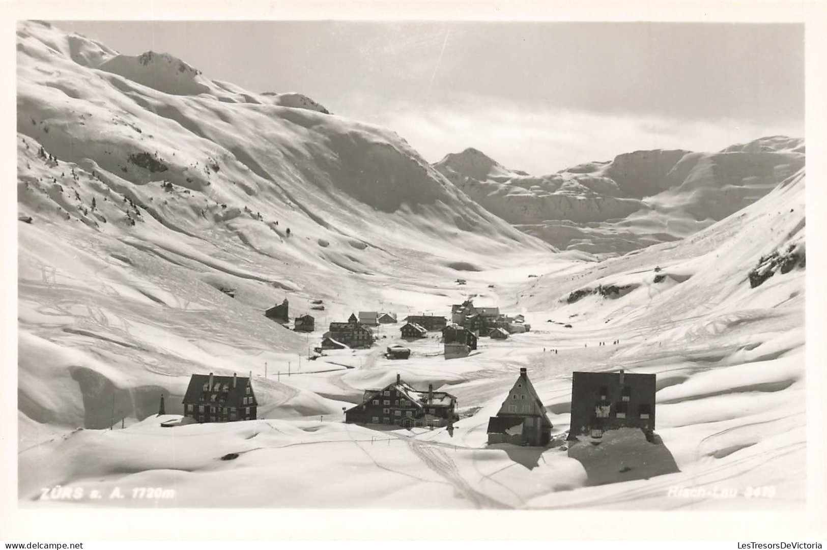 AUTRICHE - Zürs - Vue générale - Carte Postale