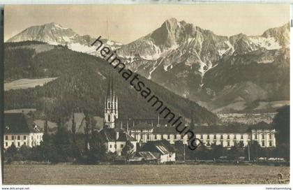 Admont mit Pyhrgas und Scheiblingstein - Foto-AK 1921 - Verlag Conrad Frankhauser Admont