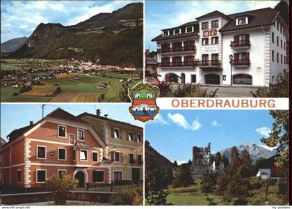 71431927 Oberdrauburg Kaernten Gasthaus Pontiller Haus Marktplatz Rathaus Ruine