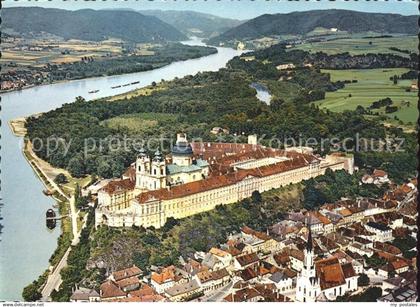 71871904 Melk Donau Benediktinerkloster Stift Melk Fliegeraufnahme