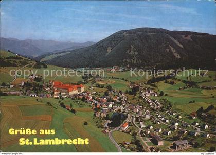 72106836 Steiermark St. Lambrecht Fliegeraufnahme