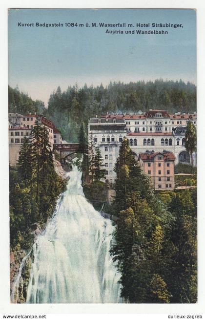 Bad Gastein old postcard posted 191? b230820