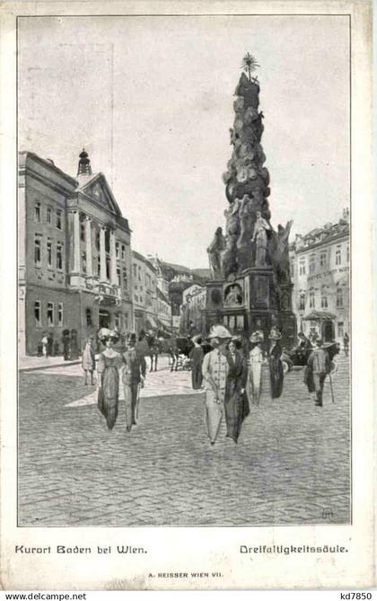 Baden bei Wien - Dreifaltigkeitssäule