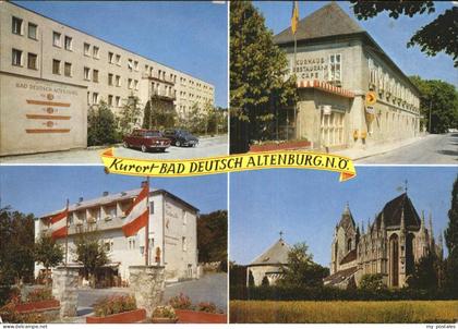 71435960 Bad Deutsch-Altenburg Neues Kurhaus Haus Riedmueller rom got Kirche Bad