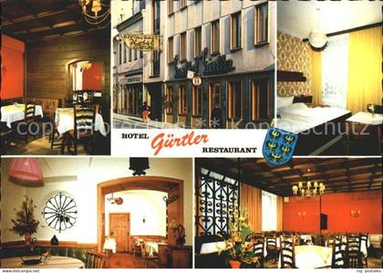 72137495 Amstetten Niederoesterreich Hotel Restaurant Guertler Amstetten