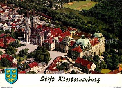 72618276 Klosterneuburg Augustiner Chorherrenstift Fliegeraufnahme Klosterneubur