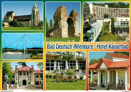 73046459 Deutsch-Altenburg Bad Hotel Kaiserbad Heidentor Donaubruecke Bad Deutsc