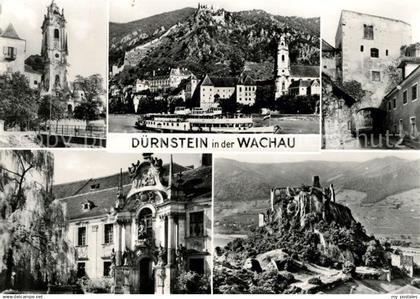 73069959 Duernstein Wachau Kirche Schloss Ruine Duernstein Wachau