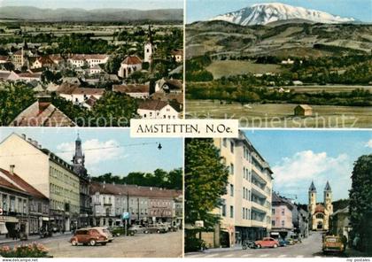 73083104 Amstetten Niederoesterreich Hauptplatz Bahnhofstrasse Amstetten