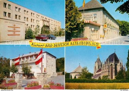 73092827 Bad Deutsch-Altenburg Kurhaus Haus Riedmueller Kirche  Bad Deutsch-Alte