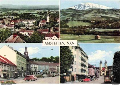 73969521 Amstetten Niederoesterreich Oetscherblick Hauptplatz Bahnhofstrasse