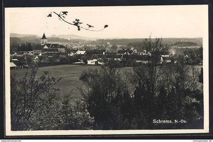 AK Schrems /N.-Oe., Ortsansicht aus der Vogelschau