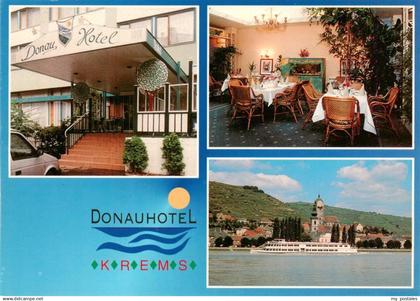 Krems Donau Niederoesterreich AT Donauhotel Krems an der Donau Dampfer