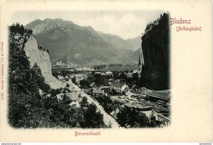 Bludenz - Bürserschlucht