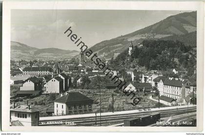 Bruck an der Mur - Bahn - Foto-Ansichtskarte