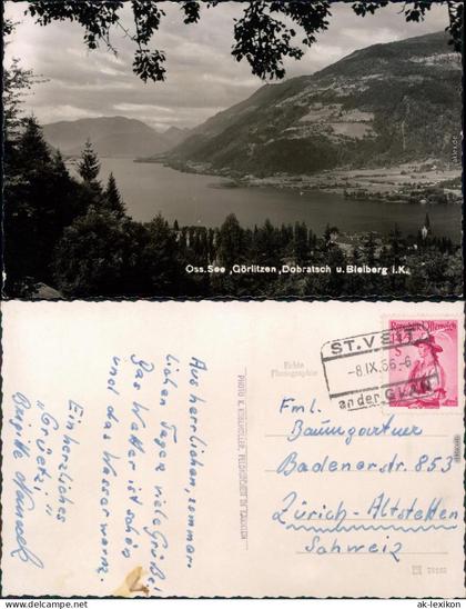 Kärnten (allgemein) Oss. See, Görlitzen, Dobratsch, Bleiberg 1966