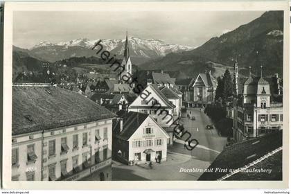 Dornbirn - First - Staufenberg - Foto-Ansichtskarte