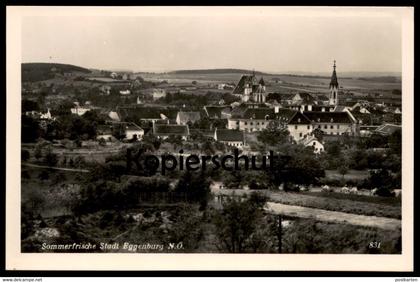 ALTE POSTKARTE SOMMERFRISCHE STADT EGGENBURG NIEDERÖSTERREICH N.Ö. Austria Autriche Österreich Ansichtskarte AK cpa