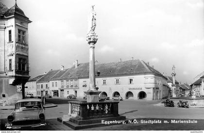 CPSM Eggenburg-Stadtplatz Mariensaüle    L2024