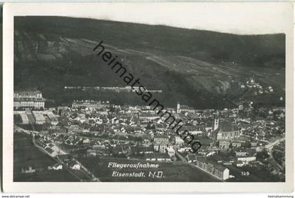 Eisenstadt - Fliegeraufnahme - Burgenland - Foto-Ansichtskarte