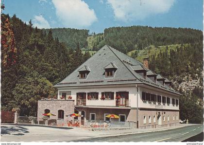 AK Loiblpaß Gasthof Deutscher Peter Tschauko Loibl Ljubelj Unterbergen Windisch Bleiberg Ferlach Trzic Neumarktl Kärnten