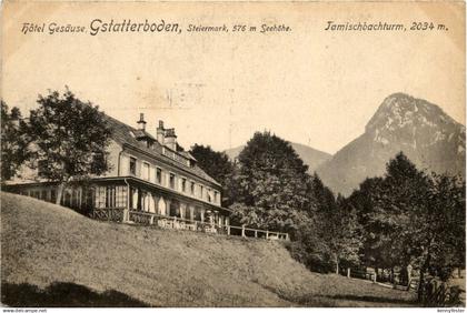 Gesäuse, Hotel Gesäuse , Gstatterboden, Jamischbachturm