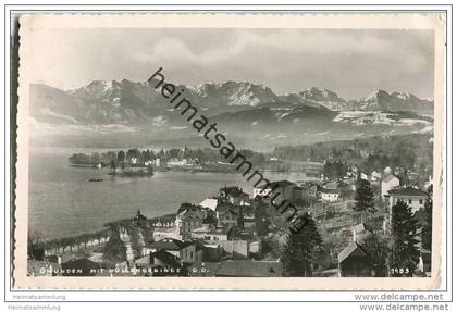 Gmunden mit dem Höllengebirge