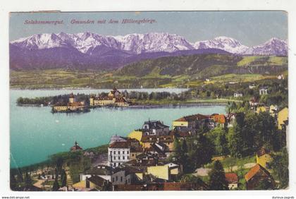 Gmunden old postcard posted 1919 b211202