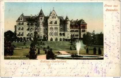 Gruss aus Gmunden - Schloss Cumberland