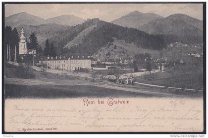 Rein bei Gratwein, general view, mailed in 1898