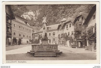 Hallstatt old postcard unused b170720