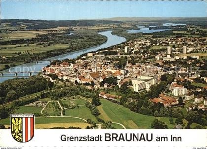 72443971 Braunau Inn Fliegeraufnahme Braunau am Inn