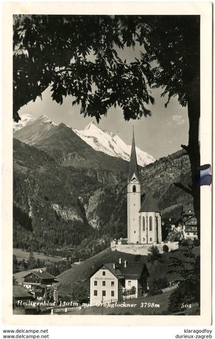 Heiligenblut postcard travelled 1935 b180320