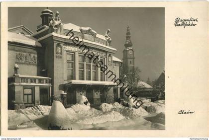 Klagenfurt - Stadttheater - Foto-AK - Verlag Emil Klauer Klagenfurt gel. 1942