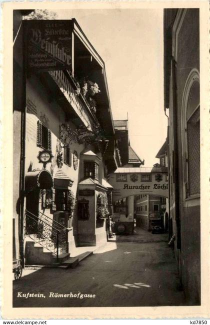 Kufstein/Tirol - Kufstein, Römerhofgasse